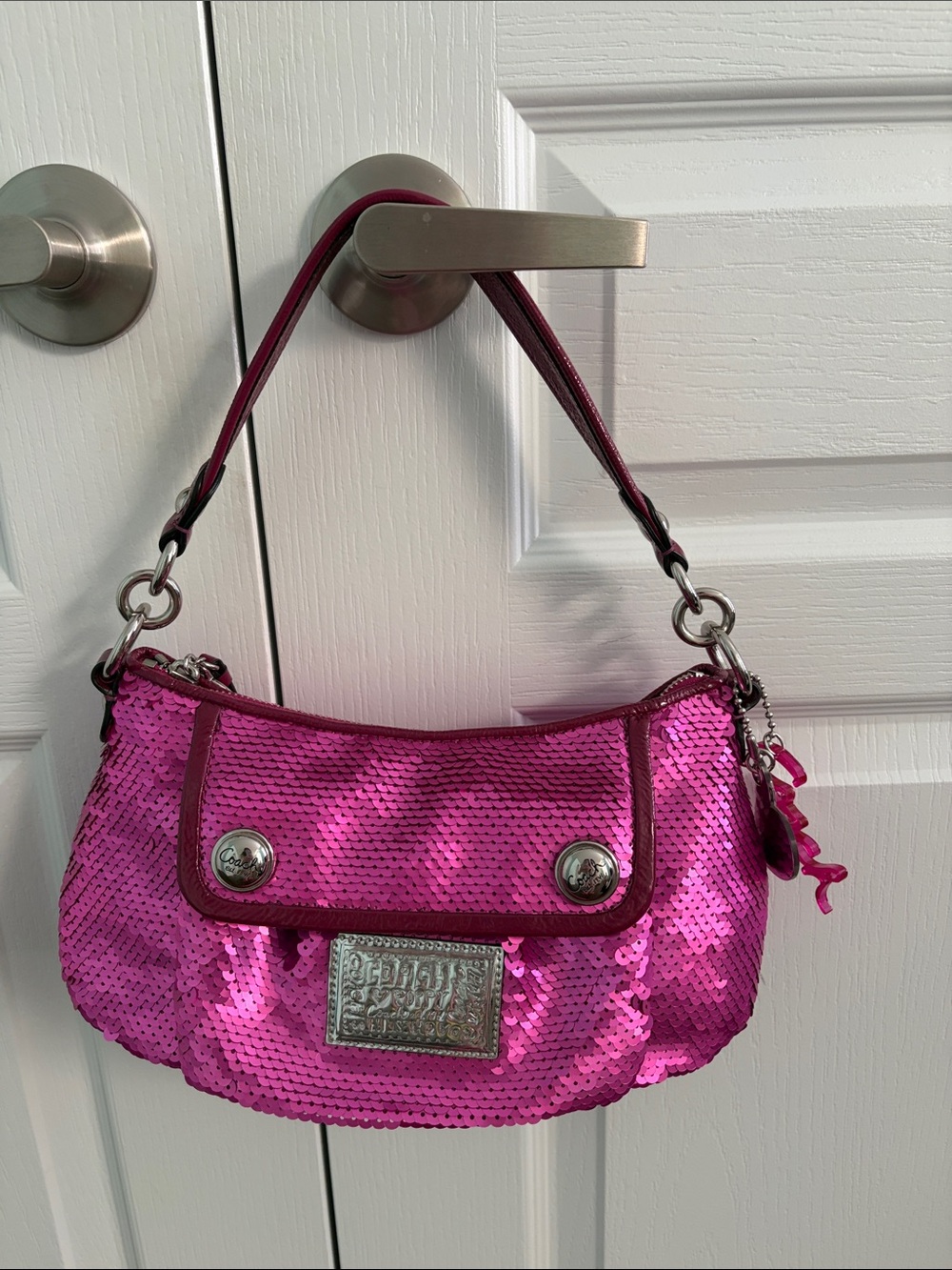 Coach Poppy Sequin Bag